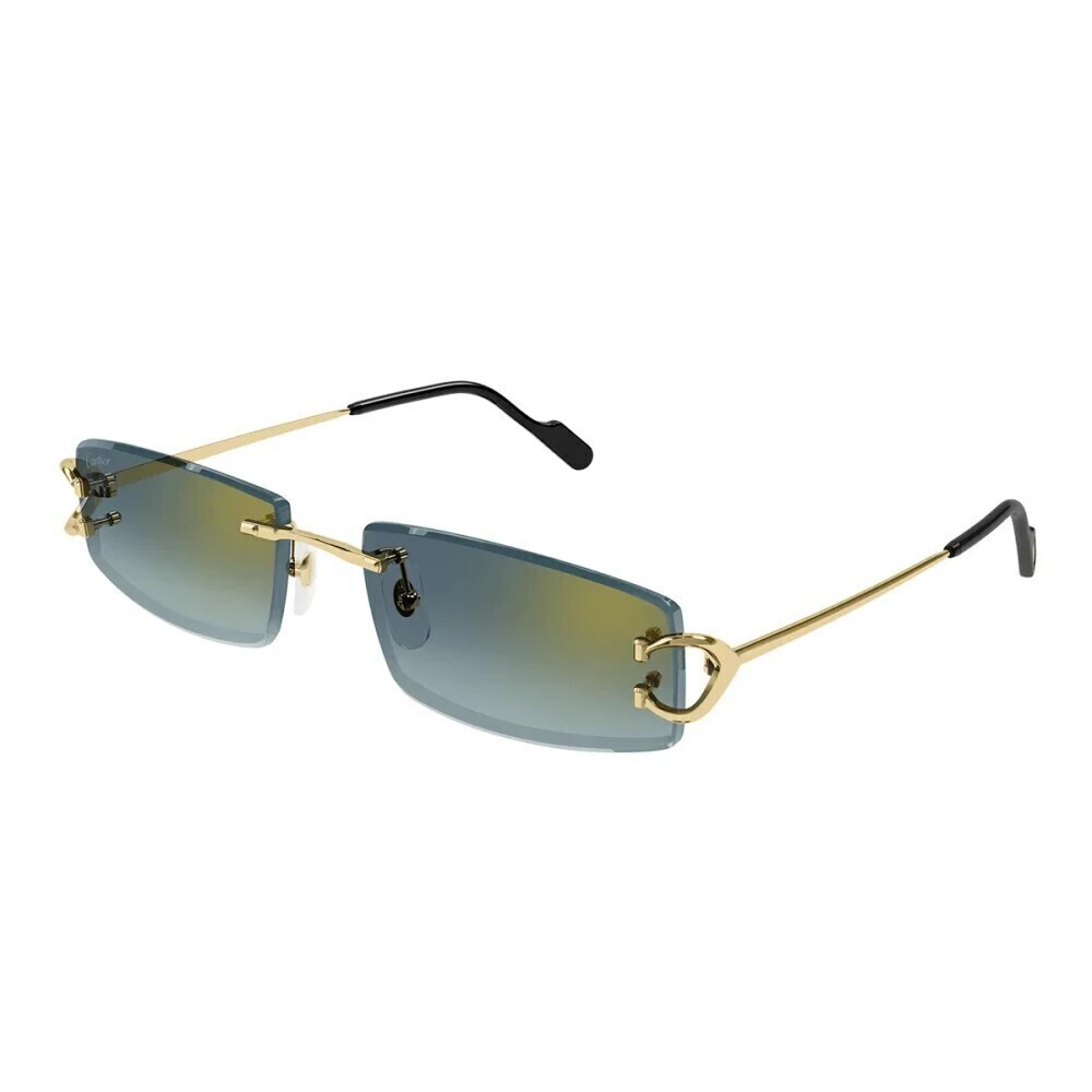 NWT Cartier CT0465S-003 Green 56mm Sunglasses